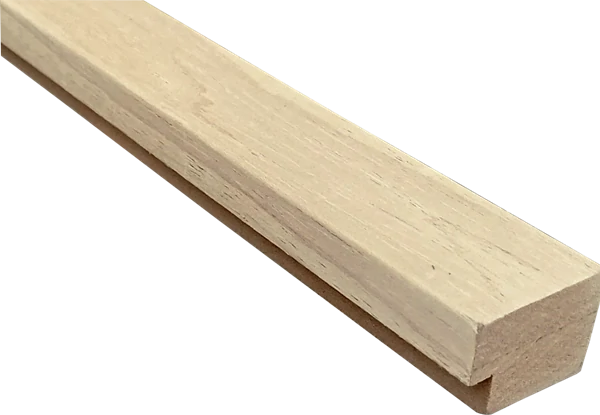 Ukončovacia lišta Lamelio VENEER - LIGHT OAK 270 x 2,7 cm