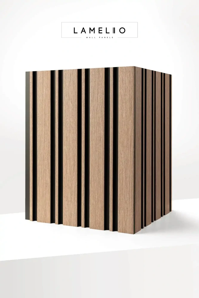 Obklad steny Lamelio MILO - DUB SONOMA 270 x 12,2 x 1,2 cm