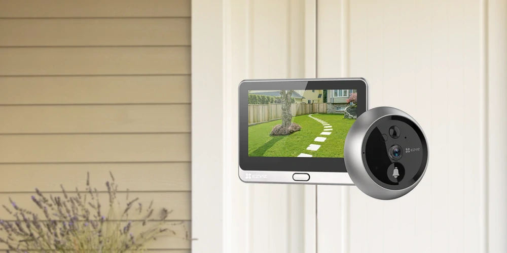 Video SMART Kukátko na dvere EZVIZ DP2 2K 3MPx
