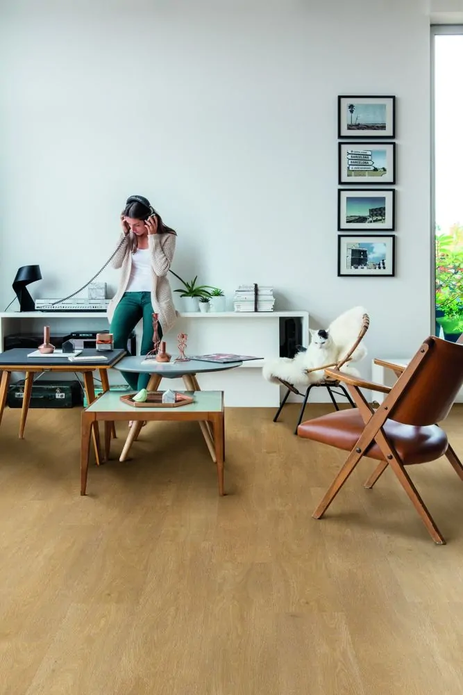 Quick Step VINYL FLEX LIV SGSPC-20311 - 2,5mm Dub Saténový Stredne Prírodný