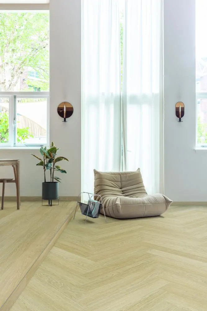 Quick Step VINYL FLEX PRISTINE SGHBC-20331 - 2,5mm Dub Pokojný Svetlý Prírodný