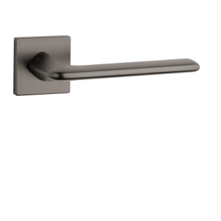 Minimalistické sivé kovanie AS - LILA - HR 7S - grafit matný (bez spodnej rozety)