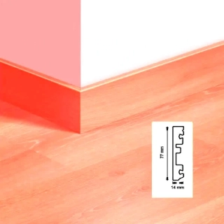 Soklová lišta Quick Step 77x14 - Classic