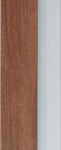 Ukončovacia lišta Lamelio OLMO - DUB CRAFT / BIELA 270 x 4,2 cm ĽAVÁ