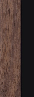Ukončovacia lišta Lamelio MILO - ORECH 270 x 4,2 cm ĽAVÁ