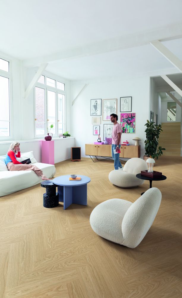 Quick Step ALPHA VINYL CIRO AVHBU-40359 - 5+1mm Dub Čistý Červený