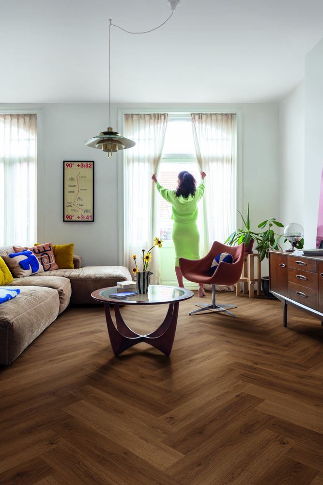 Quick Step ALPHA VINYL CIRO AVHBU-40364 - 5+1mm Dub Botanický Karamelový