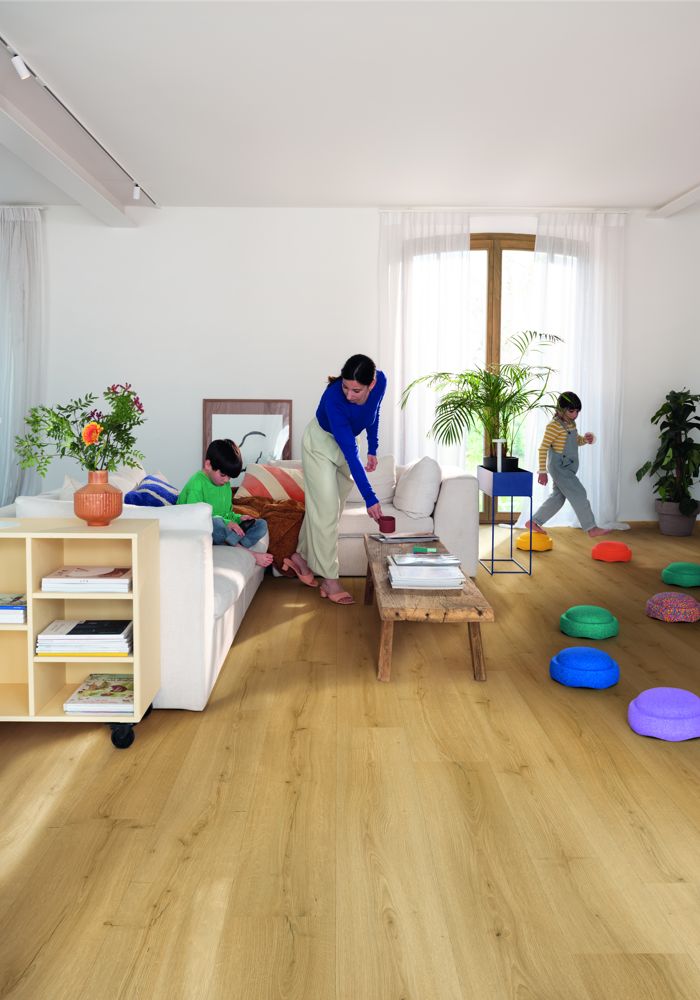Quick Step ALPHA VINYL BLOOM AVMPU-40318 - 5+1mm Dub Kartáčovaný Medový